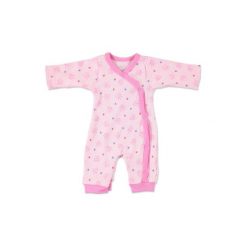 Śpiochy niemowlęce: FIXONI Girls Śpioszki dla wcześniaków soft pink
