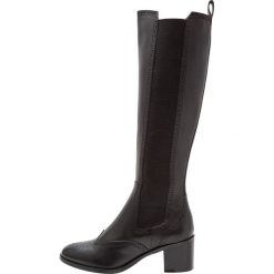 Dune London TREYTON Kozaki black. Czarne kowbojki damskie Dune London, z materiału. W wyprzedaży za 655,20 zł.