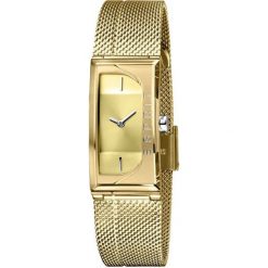 Esprit Houston Lux Gold Es1L015M0025. Szare zegarki damskie marki Esprit, srebrne. W wyprzedaży za 616,00 zł.