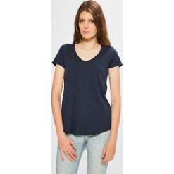 Tommy Jeans - Top. Niebieskie topy damskie marki Tommy Jeans, s, z bawełny. Za 119,90 zł.