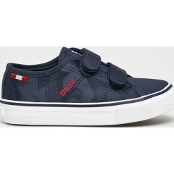 Big Star - Tenisówki dziecięce. Niebieskie trampki chłopięce marki BIG STAR, bez wzorów, z gumy, retro, z okrągłym noskiem, bez zapięcia. Za 99,90 zł.