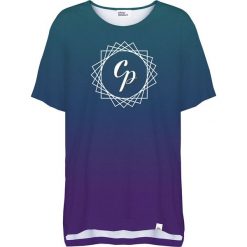 Colour Pleasure Koszulka damska CP-033 291 zielono-fioletowa r. uniwersalny. Zielone t-shirty damskie marki Colour pleasure, uniwersalny. Za 76,57 zł.