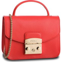 Torebka FURLA - Metropolis 1007240 B BHD3 ARE Kiss f. Czerwone torebki klasyczne damskie marki Furla, ze skóry, na ramię. Za 1220,00 zł.