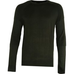 Ciemnozielony Sweter Sure To Fall. Czarne swetry klasyczne męskie marki Born2be, m, z nadrukiem, z dresówki, z kapturem. Za 64,99 zł.