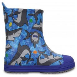 Crocs Kalosze Bump It Graphic Blue. Niebieskie kalosze chłopięce marki Crocs. W wyprzedaży za 149,00 zł.
