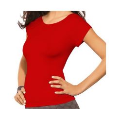 Babell Koszulka damska Kiti czerwona r. XL. Czerwone bluzki damskie marki Babell, xl. Za 45,97 zł.