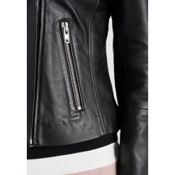 Kurtki damskie: Samsøe & Samsøe DURIS JACKET Kurtka skórzana black