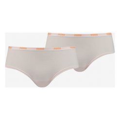 Puma Iconic 2-pack Spodenki Beżowy. Brązowe figi damskie Puma, xs, bez wzorów, z elastanu. Za 80,95 zł.