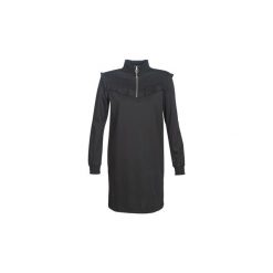 Sukienki krótkie Maison Scotch TRUNS. Czarne sukienki damskie marki Maison Scotch, m, bez wzorów, bez kołnierzyka, z krótkim rękawem, krótkie, mini. Za 455,20 zł.