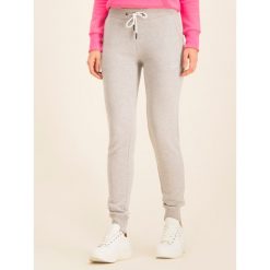 Spodnie dresowe Superdry Ol Elite W7000014A. Niebieskie spodnie damskie Superdry, z bawełny. W wyprzedaży za 239,00 zł.