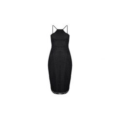 Sukienki krótkie Guess -. Czarne sukienki damskie Guess, z aplikacjami, bez kołnierzyka, z krótkim rękawem, krótkie, mini. Za 349,00 zł.