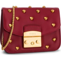 Torebka FURLA - Metropolis Amoris 1000641 B BUQ1 Q25 Ciliegia d. Czerwone torebki klasyczne damskie marki Furla, ze skóry, zdobione. Za 1520,00 zł.