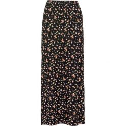Spódnica shirtowa bonprix czarny w kwiaty. Czarne spódniczki damskie bonprix, w kwiaty. Za 42,99 zł.