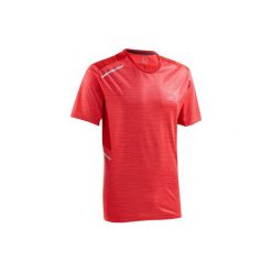 Koszulka do biegania RUN DRY+ męska. Czerwone koszulki do biegania męskie KALENJI, m, z elastanu. Za 39,99 zł.