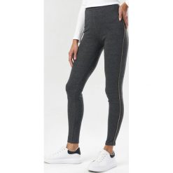 Ciemnoszare Legginsy Lorairea. Szare legginsy damskie Born2be, xl, bez wzorów. Za 59,99 zł.