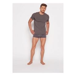 T-shirty męskie: Esotiq & henderson Koszulka Męska 18731 Szary r. M