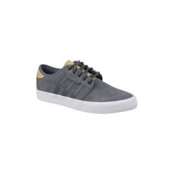 Buty adidas Seeley DB3143. Szare trampki męskie Adidas, bez wzorów, bez zapięcia. Za 249,99 zł.