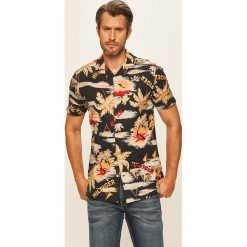 Tommy Hilfiger - Koszula. Niebieskie koszule męskie TOMMY HILFIGER, s, bez wzorów, z bawełny, klasyczne, z klasycznym kołnierzykiem, z krótkim rękawem. Za 399,90 zł.