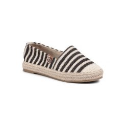 DeeZee WSESP05 Czarny. Czarne espadryle damskie DeeZee, bez wzorów, z materiału, bez obcasa. Za 79,99 zł.
