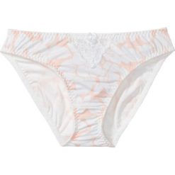 Majtki damskie: Figi bonprix pudrowo-ecru