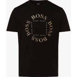 BOSS Athleisure - T-shirt męski – Tee 1, czarny. Czarne t-shirty męskie BOSS Athleisure, xl, z nadrukiem, bez kołnierzyka. Za 245,95 zł.