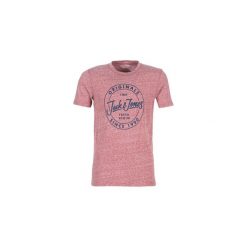 T-shirty z krótkim rękawem Jack Jones JORREALLY. Czerwone t-shirty męskie Jack & Jones, s, bez wzorów, bez kołnierzyka, krótkie. Za 58,70 zł.