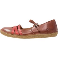 Baleriny damskie lakierowane: Kickers HIBOU Baleriny z zapięciem rouge/marron