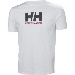 Helly Hansen T-Shirt Hh Logo, White S. Białe koszulki męskie Helly Hansen, s, bez wzorów, z bawełny, klasyczne, z klasycznym kołnierzykiem, krótkie. W wyprzedaży za 95,00 zł.
