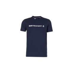 T-shirty z krótkim rękawem Puma BMW MSP LOGO TEE. Niebieskie t-shirty męskie Puma, xs, bez wzorów, bez kołnierzyka, krótkie. Za 139,30 zł.