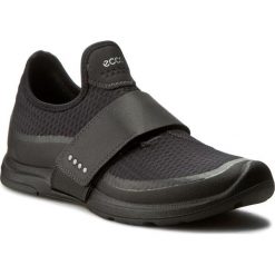 Półbuty ECCO - Biom Amrap 83271351052 Black/Black. Czarne półbuty damskie ecco, na co dzień, bez wzorów, ze skóry ekologicznej, bez obcasa, na płaskiej podeszwie, bez zapięcia. W wyprzedaży za 359,00 zł.