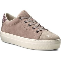 Sneakersy JOOP! - Elaia 4140003334 Taupe 104. Brązowe sneakersy damskie JOOP!, ze skóry. W wyprzedaży za 399,00 zł.