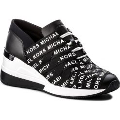 Sneakersy MICHAEL MICHAEL KORS - Cydney Trainer 43T8CYFS1D Blk/Opticwht. Czarne sneakersy damskie MICHAEL Michael Kors, z materiału. Za 759,00 zł.