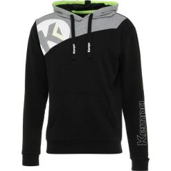 Bluzy męskie: Kempa CORE HOODY Bluza z kapturem black/dark grey melange
