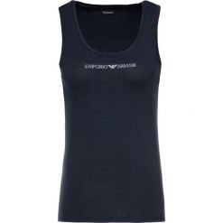 Top Emporio Armani Underwear 163319 CC317 00135. Niebieskie bluzki damskie Emporio Armani Underwear, s, bez wzorów, polo. W wyprzedaży za 149,00 zł.