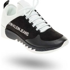 SNEAKERSY ANGUS Calvin Klein Jeans. Czarne sneakersy męskie Calvin Klein Jeans, na sznurówki. Za 467,40 zł.