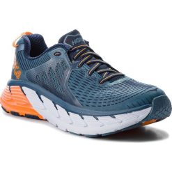 Buty HOKA ONE ONE - Gaviota 1016301 Bluestone/Black Iris. Niebieskie buty sportowe męskie Hoka One One, z tworzywa sztucznego, bez zapięcia, do biegania. Za 599,99 zł.