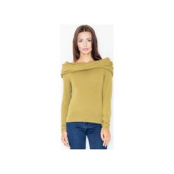 Bluzka M469 Oliwka. Zielone bluzki damskie FIGL, m. Za 119,00 zł.