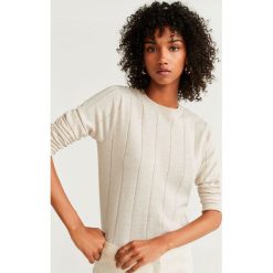 Mango - Sweter Lucca. Czarne swetry damskie Mango, s, bez wzorów, z bawełny, bez rękawów, bez kaptura. Za 69,90 zł.