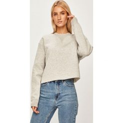 Calvin Klein Jeans - Bluza. Różowe bluzy damskie Calvin Klein Jeans, s, bez wzorów, z bawełny, bez rękawów, bez kaptura. W wyprzedaży za 299,90 zł.