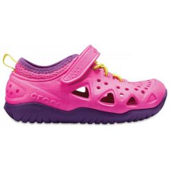 Crocs Buty Dziecięce Swiftwater Play Shoe K Neon Magenta 28,5 Różowe. Czerwone buciki niemowlęce chłopięce Crocs. W wyprzedaży za 139,00 zł.