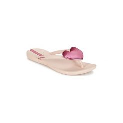 Japonki Ipanema MAXI FASHION II. Różowe klapki damskie marki Ipanema, bez wzorów, bez obcasa. Za 103,20 zł.