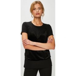 Answear - Top. Czarne bluzki damskie ANSWEAR, s, bez wzorów, z elastanu, casualowe, bez kołnierzyka. W wyprzedaży za 89,90 zł.