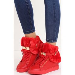 Czerwone Sneakersy Monte Casino. Czerwone sneakersy damskie marki Born2be. Za 79,99 zł.