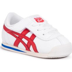 Sneakersy ONITSUKA TIGER - Tiger Corsair Ts 1184A050 White/Classic Red 101. Białe trampki chłopięce Onitsuka Tiger, bez wzorów, ze skóry ekologicznej, na rzepy. Za 209,00 zł.