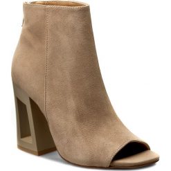 Buty zimowe damskie: Botki KAZAR - Mariel 29453-02-03 Beżowy
