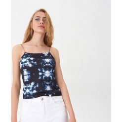 Top - Paski. Szare topy damskie House, s, w paski, bez kołnierzyka. Za 39,99 zł.