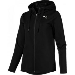 Puma Bluza Damska Modern Sport Fz Logo Hoody Cotton Black M. Czarne bluzy sportowe damskie Puma, m, bez wzorów, bez rękawów, bez kaptura. W wyprzedaży za 209,00 zł.