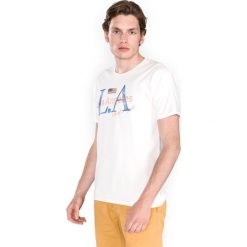 Jack & Jones Luke Koszulka Biały. Białe podkoszulki męskie m, z nadrukiem, z bawełny, krótkie. Za 80,95 zł.