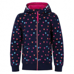 Loap Bluza Dziewczęca Hajli 112/116 Niebieska. Szare bluzy dziewczęce marki Loap, s, z softshellu. Za 45,00 zł.