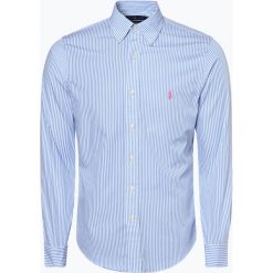 Polo Ralph Lauren - Koszula męska – Slim Fit, niebieski. Niebieskie koszule męskie Polo Ralph Lauren, m, w paski, klasyczne, polo, bez rękawów. Za 499,95 zł.